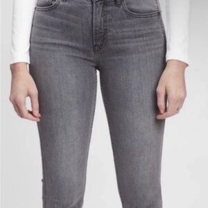 GAP Women's VINTAGE  slim mid Rise Charcoal Pants